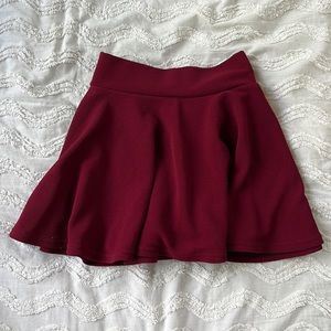 Wine colors skirt